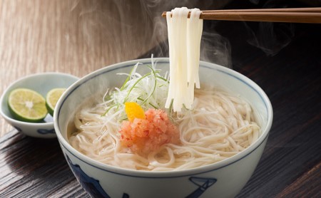 手延べ極細うどん 絹ひめ （80g×2束）×16袋