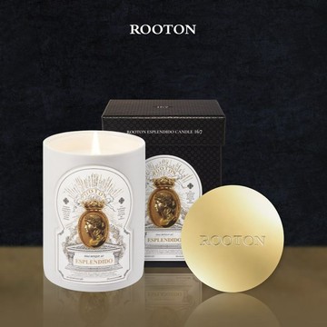 快速出貨【ROOTON】氣氛加溫！植曦之境香氛蠟燭-ÁRBOL ANTIQUO 167 夜霧檀木+植曦之境蠟燭蓋