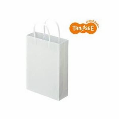 オリジナル TANOSEE ラミネートバッグ 小 白 10枚入(ORLB-S-WH)