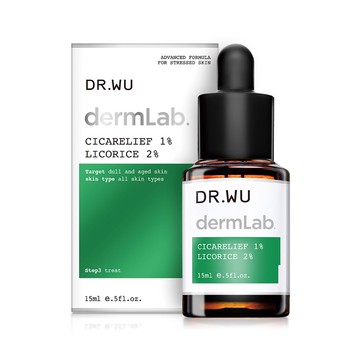 DR.WU達爾膚 1%積雪草舒敏修護精華15ML