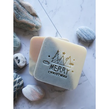 【皂章E02】Merry Christmas 歡樂聖誕 Soap Stamp 聖誕禮物