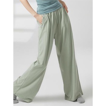 現代舞練功褲女寬松直筒褲古典舞男女同款舞蹈褲中國舞闊腿褲日常