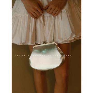 塔莎奶奶 月下星河 手拎單肩斜挎口金包蛙口包新中式25春款新品