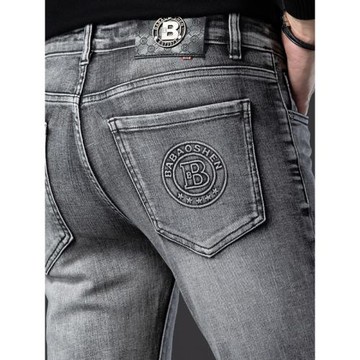 秋冬意大利歐貨品牌出口原單尾貨外貿香港高端牛仔褲男歐洲站奢侈