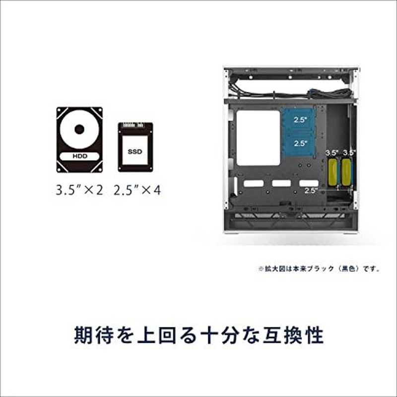 PCケース SilverStone ALTAシリーズ 強化ガラスパネル Type-Cポート