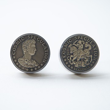 【福利品】希臘神話硬幣車用香氛 聖喬治款 可雙面使用