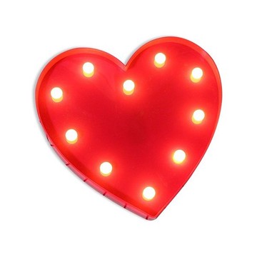 LED造型燈(愛心紅)1入【小三美日】DS006079
