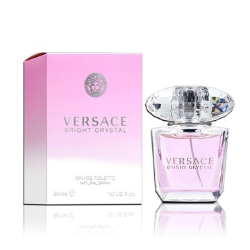 【Versace】凡賽斯 Bright Crystal 香戀水晶女性淡香水 (30ML)｜教師節｜中秋節｜星座禮｜生日禮物｜情人節｜感謝禮