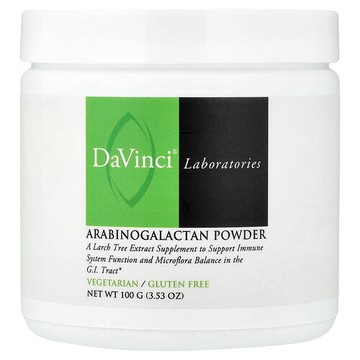 DaVinci Laboratories, 阿拉伯半乳聚糖粉，3.53 盎司（100 克）