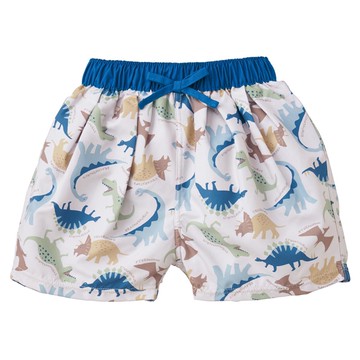 akachan honpo - 海灘褲-恐龍-淺卡其色