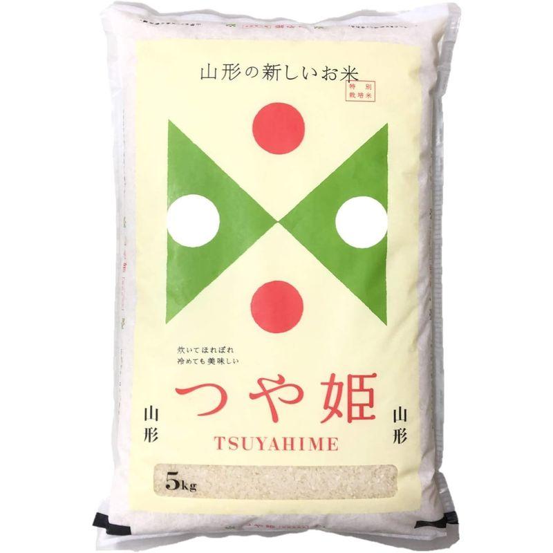 山形県産 つや姫 特別栽培米 特A 1等米 白米 令和4年度産 (無洗米5kg)