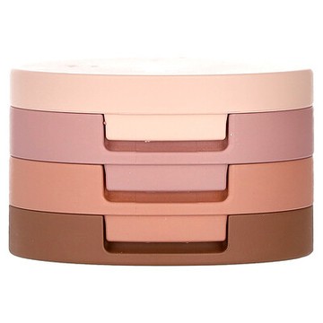 Kaja, 美容便當，彈力微光眼影三重奏，08 Chocolate Dahlia，0.12 盎司（3.6 克）