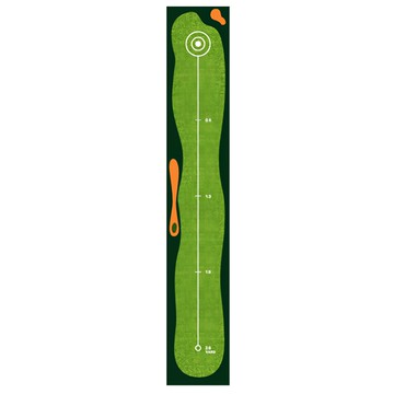 高爾夫球單向推桿練習毯 草地款  300 x 50cm  1個  綠色