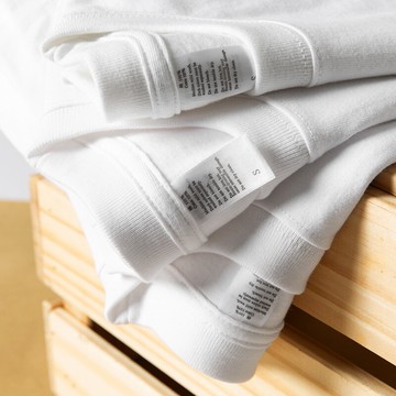 白色 270g重磅純棉短袖t恤夏季純色寬松圓領打底衫基礎上衣男女款