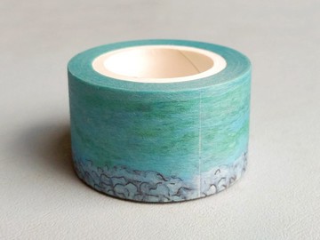 Liuyingchieh Lake Tekapo 和紙膠帶 Washi Masking Tape 25 mm