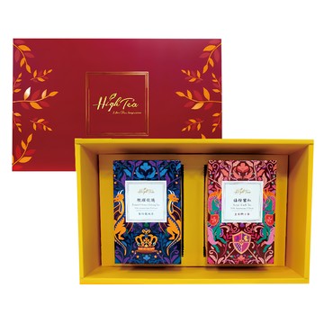 High Tea 伂橙 尊爵茶禮盒 茶包組  1組  蜜炆龍涎茶 + 皇家騎士茶