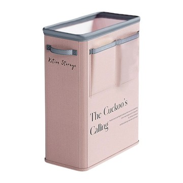 小麥購物 瑜珈墊摺疊收納籃 L2386  52 x 39 x 20cm  1個  玫瑰粉