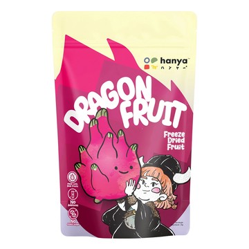 hanya 純果凍乾 火龍果  20g  1個
