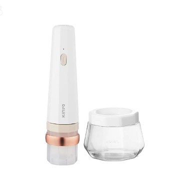 美妝刷清潔器【KINYO】自動清潔器 刷具清潔 洗刷具 自動洗刷器 清洗器 MUB-155