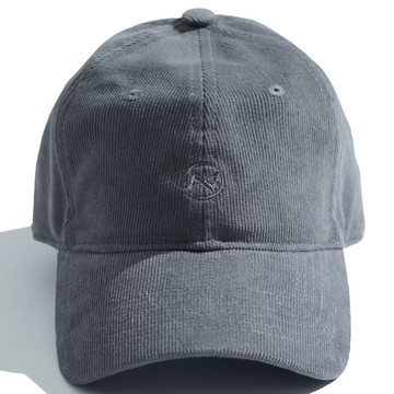 UNDER PEACE 23AW INFINITY LOGO / CORDUROY BASEBALL CAP 燈芯絨 老帽 / 棒球帽 (灰色)