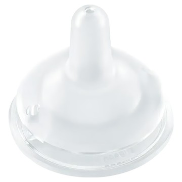 pigeon 貝親 自然離乳矽膠吸嘴  6個月以上  1個