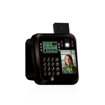 SOYAL 茂旭 AR-837-EA-T E2 TCP/IP 人臉 溫度辨識 Mifare 黑色 門禁讀卡機 門禁考勤機 帝網KingNet