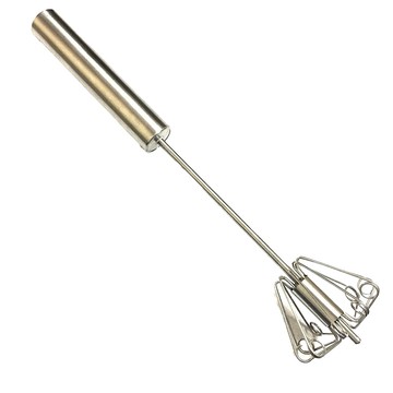 樂司 不鏽鋼手壓攪拌器  單一顏色  1支