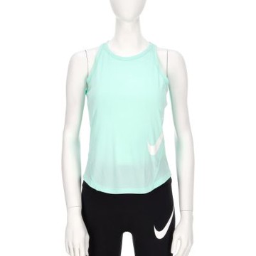 Nike As W Nk Tempo Swsh Hbr Df Tank 女款 薄荷綠色 無袖 背心 HV2792-353