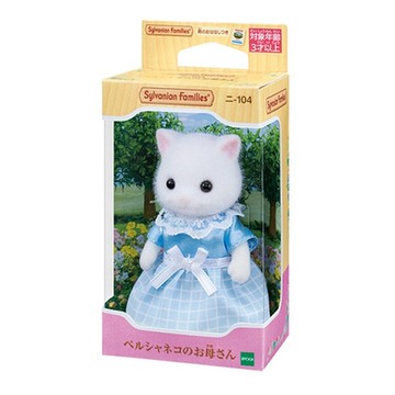 日本 森林家族 波斯貓媽媽 白 EP14052 EPOCH