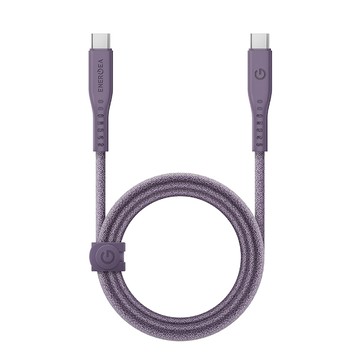 [亞瑟3C]ENERGEA  USB-C to USB-C Flow 快充傳輸線1.5m-紫色