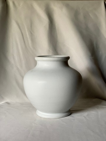 寶泉窯 白瓷花瓶 大尺寸優雅手作花器