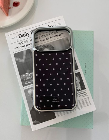 Dot Chocolate Brown 環氧樹脂 iPhone 手機殼 MagSafe