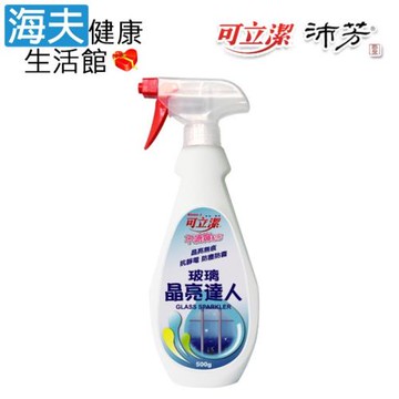 海夫健康生活館 眾豪 可立潔 玻璃晶亮達人(500gx6瓶裝)