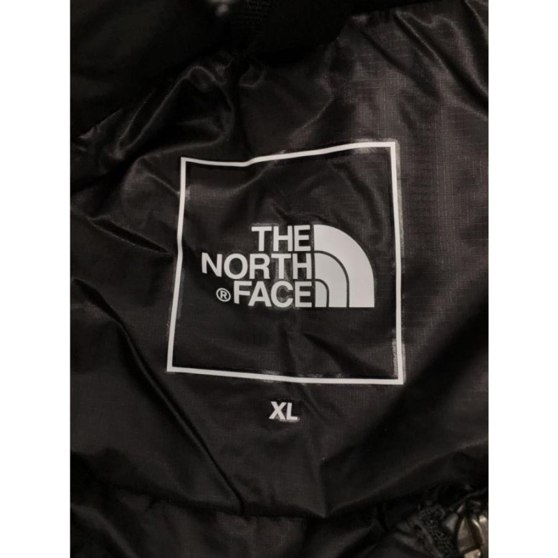 THE NORTH FACE◇ダウンジャケット/XL/ナイロン/BLK/無地/ND42331R