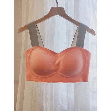 秋冬無鋼圈內衣保暖固定杯背心聚攏小胸顯大磨毛柔軟美膚加熱文胸