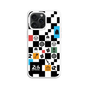 iPhone 15 Pro Max SolidX 白 - 24 Hours of Le Mans - 24H - Checkerboard