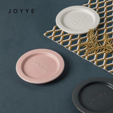 JOYYE卓藝陶瓷浮雕杯蓋創意陶瓷圓形蓋子浮雕個性水杯蓋