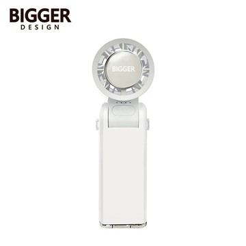 【BIGGER】2025新款上市 COCOLD冰感摺疊製冷風扇 初雪白 公司貨