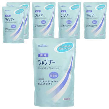 KUMANO 熊野油脂 Pharmaact 弱酸性洗髮精  400ml  6入