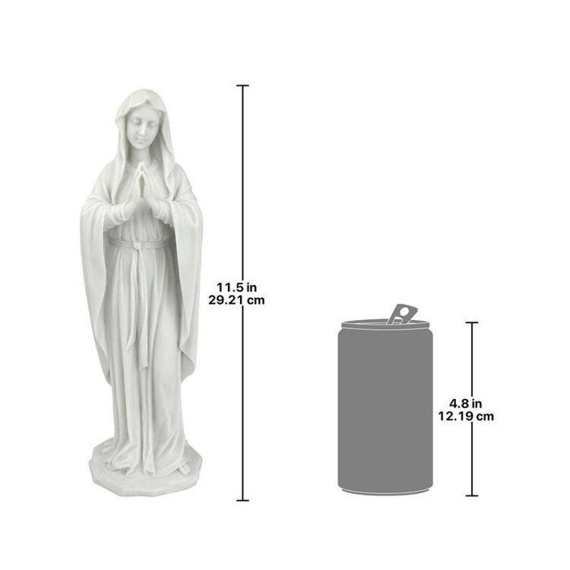 即納！セール！ 大理石風 聖母マリア像 彫像 彫刻高さ 約29ｃｍ