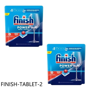 APP下單4%點數★FINISH【FINISH-TABLET-2】洗碗錠200入全效合一洗碗塊洗滌球2盒組洗碗機配件