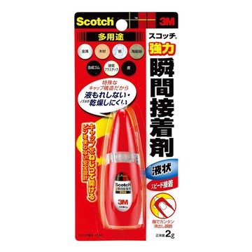 3M Scotch快乾瞬間接著劑/7004/2g