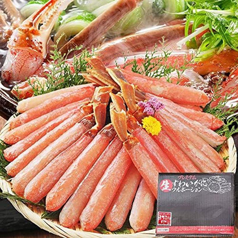 ますよね 棒肉100％ 生ずわいかに棒ポーション 900g (16?22本) 特大5L かに カニ 蟹 かに刺し カニ鍋 かにしゃぶ ギフト