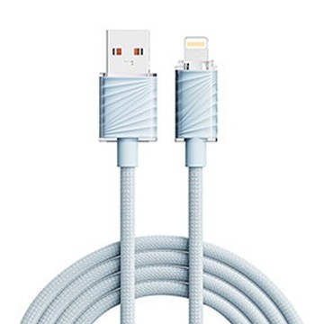 KINYO USB-A920 U-A 5A晶透編織充電線