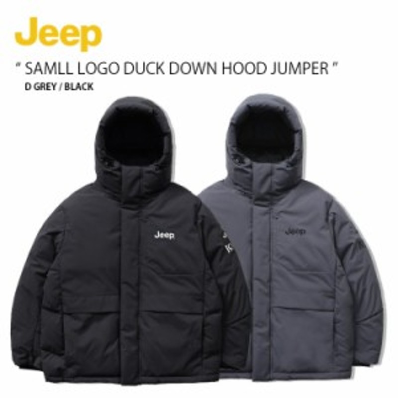 Jeep ジープ ダウンジャケット SAMLL LOGO DUCK DOWN HOOD JUMPER