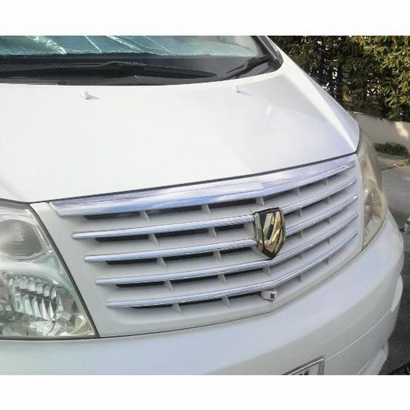 アルファード10系メッキグリル