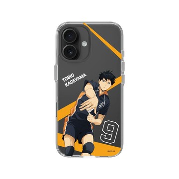 iPhone 16 Clear Case（相機按鈕） 透明 - 排球少年 Haikyu!! - 攻擊吧！影山