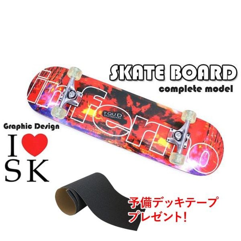 SECOND SK8 スケボー コンプリートデッキ - スケートボード