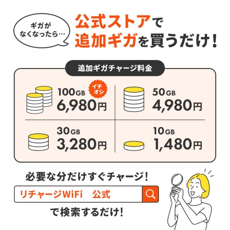 100ギガ付きモバイルルーター ポケットWi-Fi 契約＆工事不要な買い切り