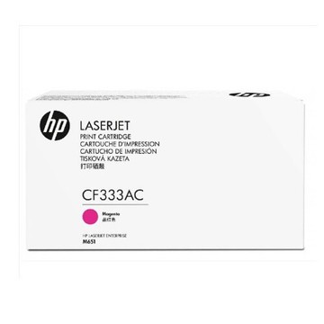 HP 紅色高容量原廠碳粉匣(白盒) / 個 CF333AC 654A｜領券最高折$220